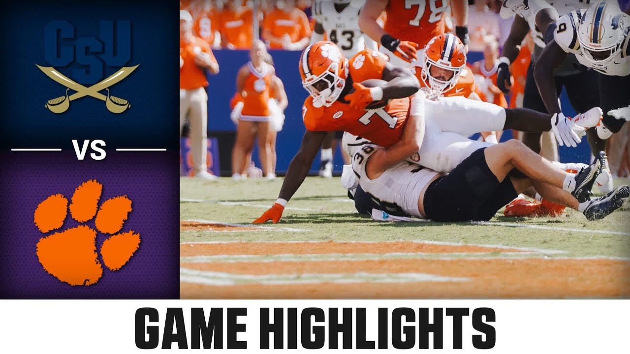 Clemson Football: Offensive Recap vs. Charleston Southern