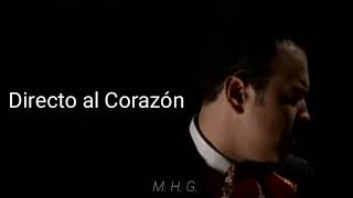 Video thumbnail of "Pepe Aguilar - Directo al corazón (letra)"