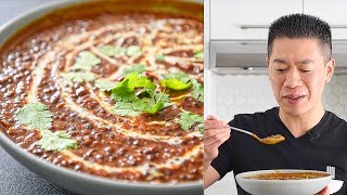 Never a DAAL MOMENT here with this amazing Black Lentil recipe (Dal Makhani)