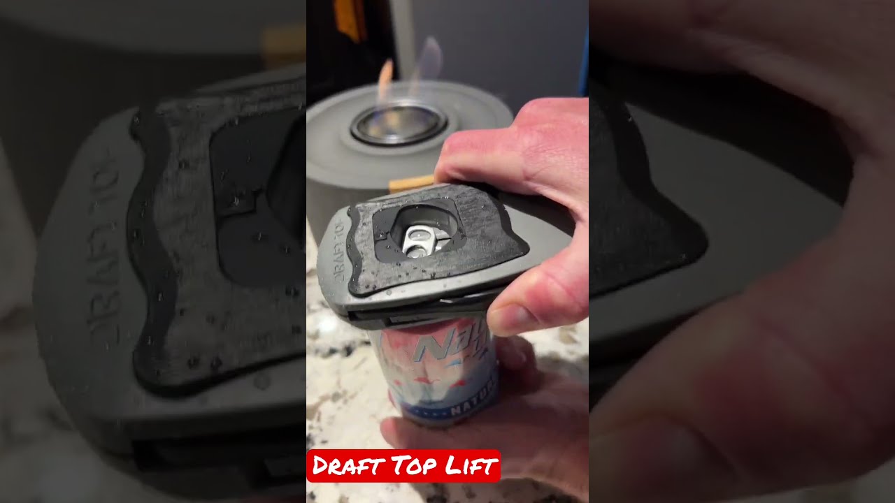 Draft Top Lift Object Beheads Beer Cans for Easy Drinking - Core77