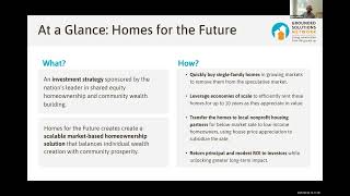 Homes for the Future Explained in Depth Homes for the Future Explained in Depth
