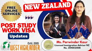 New Zealand Post Study Work Visa Updates
