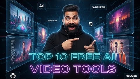 Top 10 Game-Changing AI Tools for Video Creators (Fast & Easy)