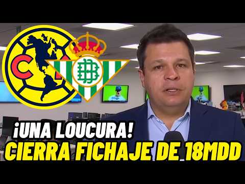 SORPRESA EN COAPA🦅 CLUB AMERICA SE ADELANTA Y CONFIRMA EL PRIMER REFUERZO DE ALMADA CLUB AMERICA HOY