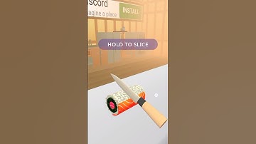 Sushi Roll 3D - Cooking AMSR Game Walkthrough Level 1 |😀🥰Funny Game
