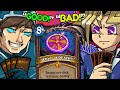 Magic  yugioh player tries to guess which hs card is better