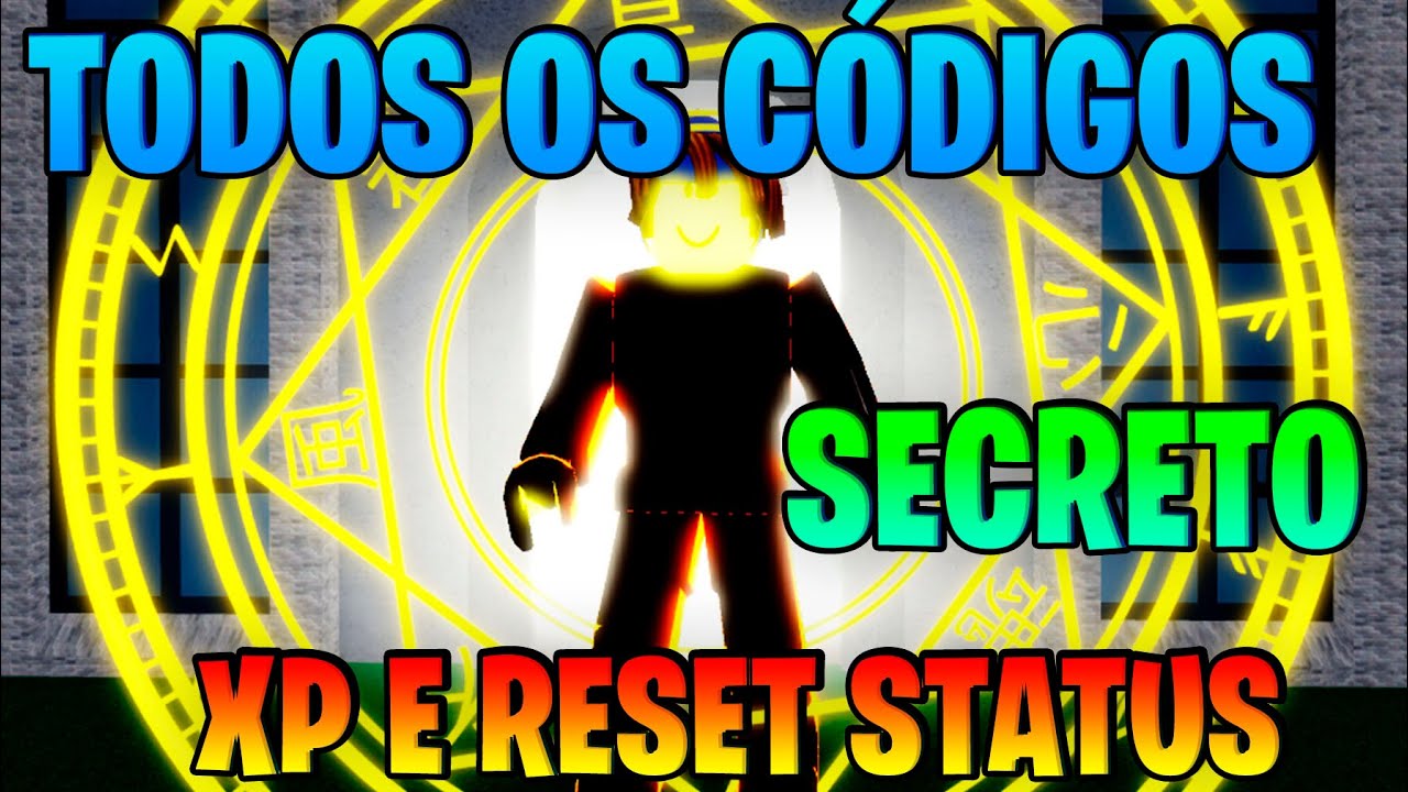 CORRE!! TODOS OS 5 CÓDIGOS DE RESET STATUS DO BLOX FRUITS (roblox) 