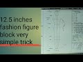 how to Mack Sketching for fashion figure  body block