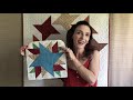 Bloco de Estrela | Patchwork | Natália Engel