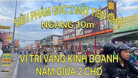 CHỦ NGỘP BÁN SIÊU PHẨM GÓC 2 MẶT TIỀN CHỢ - VỊ TRÍ VÀNG KINH DOANH NẰM GIỮA 2 CHỢ SÁT BÊN TP THỦ ĐỨC