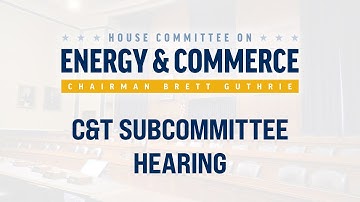 C&T Subcommittee: Legislative Improvements to Public Safety Communications in the United States
