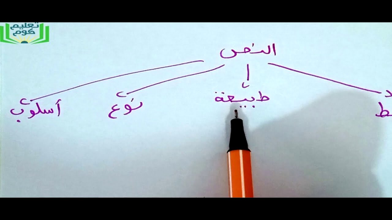 لغة عربية اولى متوسط