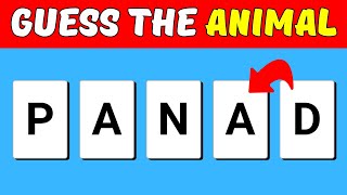 Guess the Animal  by its Scrambled Name