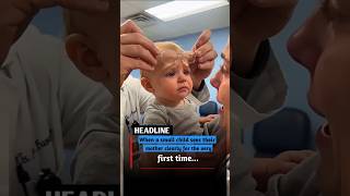Son see his Mother face First time