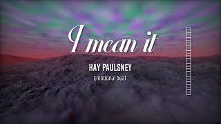 I Mean it - A G-Eazy type beat | Freestyle rap Instrumental ~Emotional Hiphop Beat