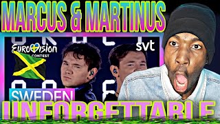 JAMAICAN REACTS TO | Marcus & Martinus - Unforgettable | Sweden 🇸🇪 | Eurovision 2024 | Finals 2024 !