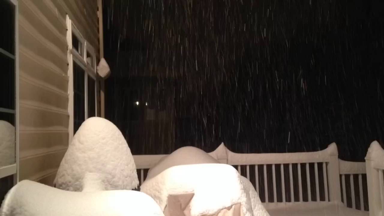 2016 Blizzard Time Lapse - YouTube