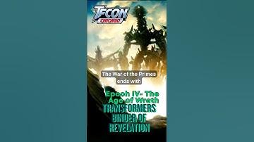 Transformers The Age of Wrath | Binder of Revelation with Creative Manager Rik Alvarez #shorts