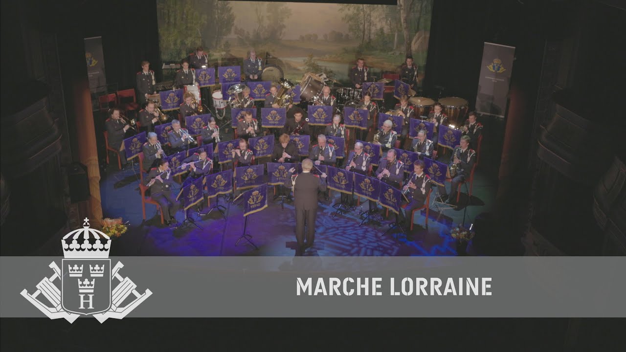 Hemvärnets musikkår Ystad - Marche Lorraine