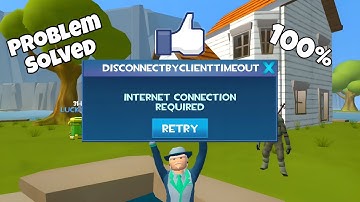 Rocket Royale Internet Connection Required Problem Solved 100%| Disconnect By client time Out