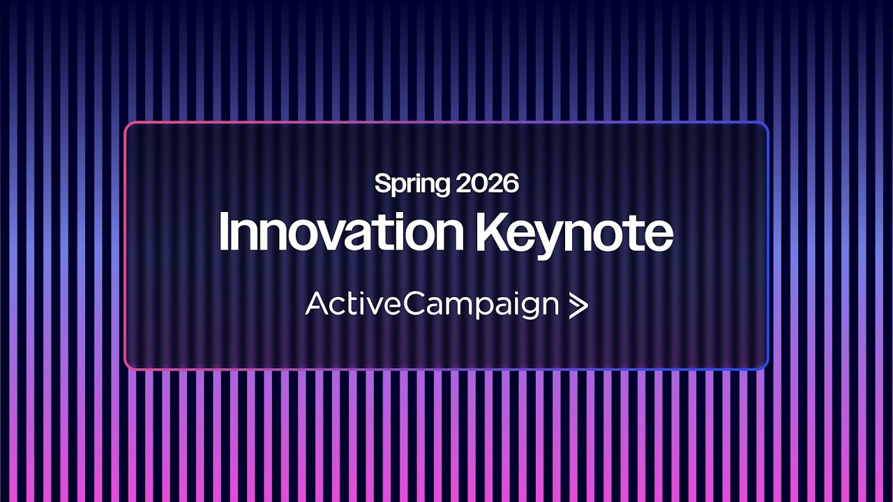 2026 Spring Innovation Keynote: Next Chapter of Autonomous Marketing