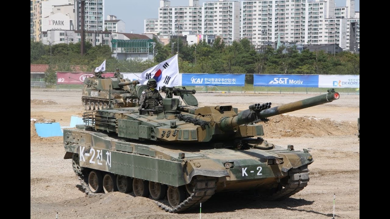 South Korea K2 Black Panther K1A1 Main Battle Tank K1 AVLB Review At DX 