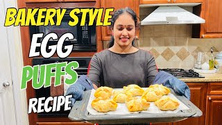 Egg puffs recipe || Dandevibes || మా ఇంటి egg puffs తిందాం రండి…