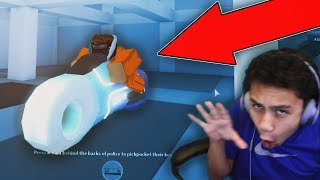 KID GETS THE VOLT BIKE IN JAILBREAK?! (Roblox Jailbreak)