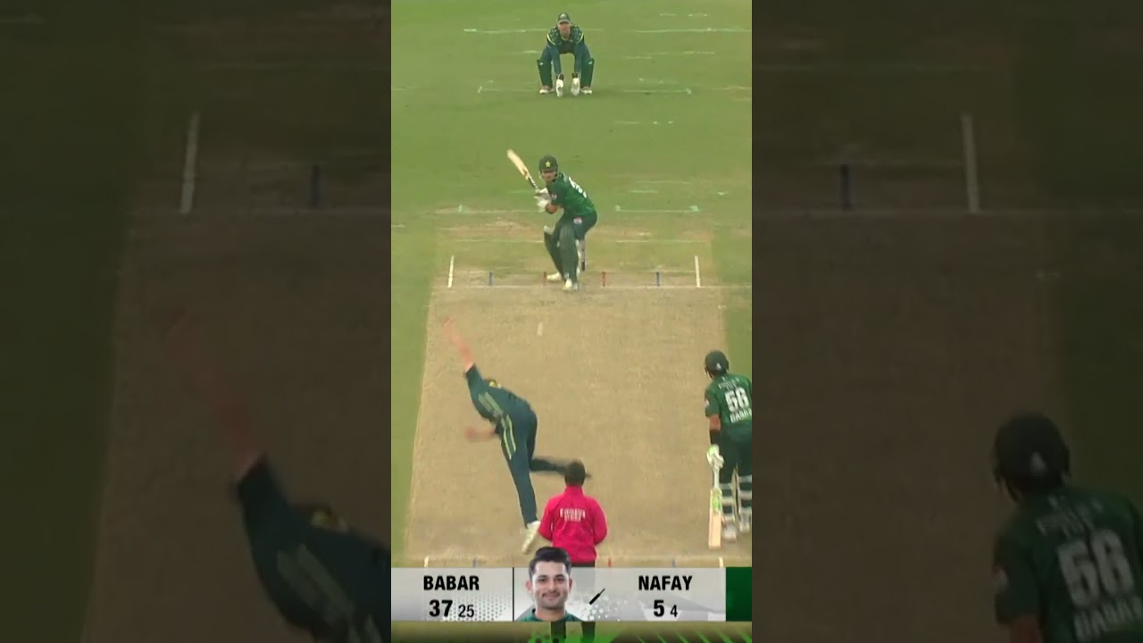 4️⃣and then6️⃣! Young gun Khawaja Nafay punishes Cameron Green 🚀 