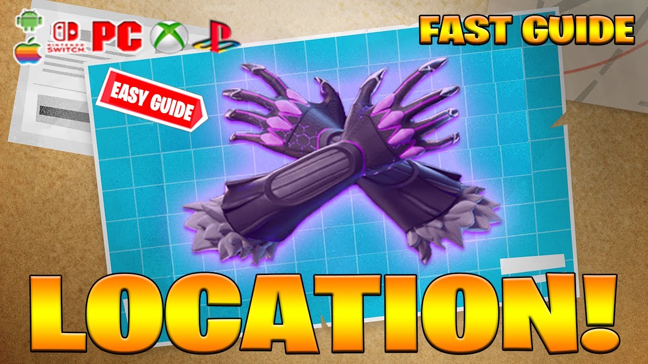 Where to find Black Panther Shuri Claws Mythic Location Fortnite! (How