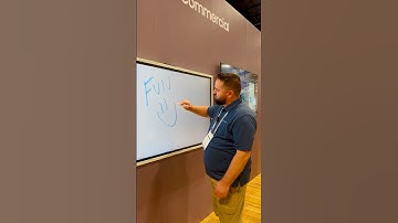 Samsung Interactive Pro digital whiteboard | CEDIA Expo