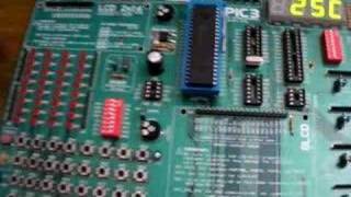 Simple Pic Thermometer With A Diode As Sensor