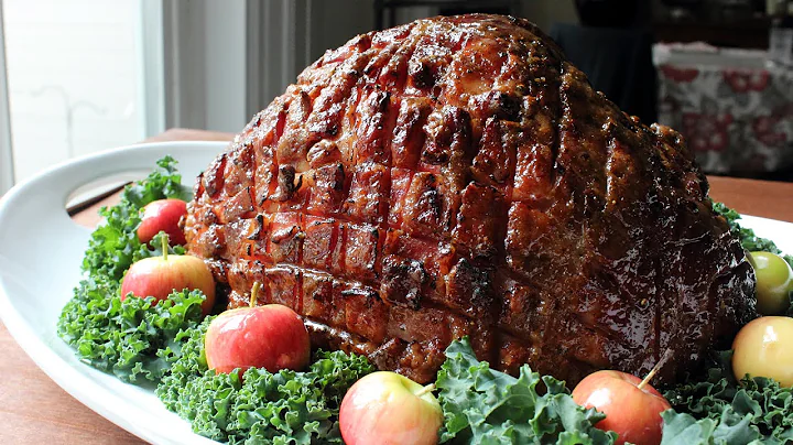 Crispy Honey-Glazed Ham - How to Make a Honey Bake...