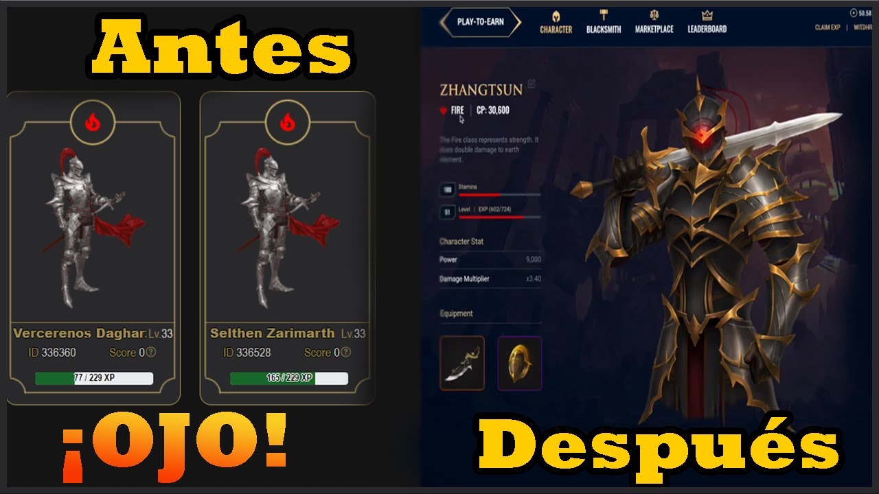 ¡OJO! La Nueva Interfaz de CryptoBlades | Mi Opinión