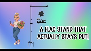 Finally a flag stand that does not swivel in ten directions
