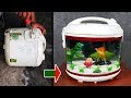 Change Damaged RICE COOKER into an AMAZING AQUARIUM