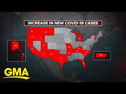 COVID-19 cases spike in at least 20 states l GMA