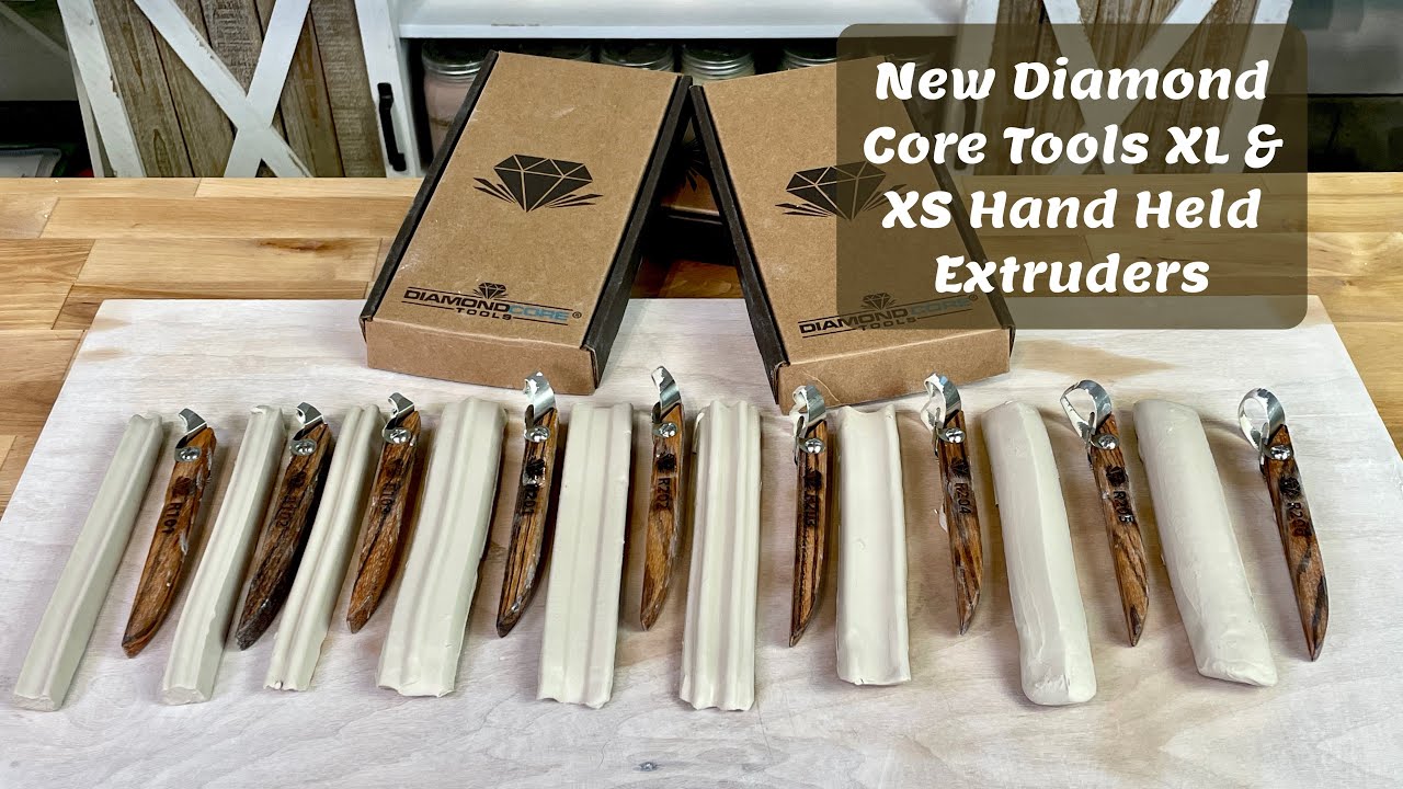 R205 Middle Ridge XL Handheld Clay Extruder – DiamondCore Tools