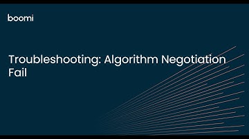 Troubleshooting SFTP Error: "Algorithm Negotiation Fail"
