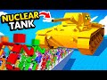 NEW 1,000,000 RAGDOLLS vs NUCLEAR POWERED TANK (Fun With Ragdolls: The Game Funny Gameplay)