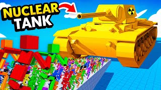 NEW 1,000,000 RAGDOLLS vs NUCLEAR POWERED TANK (Fun With Ragdolls: The Game Funny Gameplay)