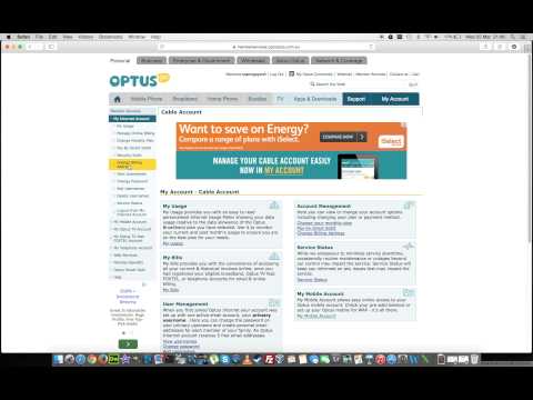 Optus MyAccount Failure.