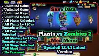 Plants vs Zombies 2 Mod Apk 12.4.1 Update! New All Plants Unlocked! screenshot 2
