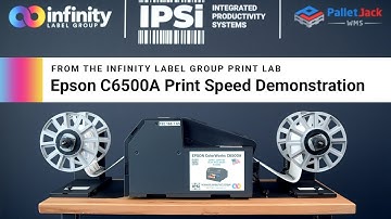 IPSi Print Lab - Epson C6500A: Print Speed Demo