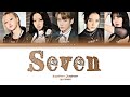 Blackpink × Jungkook ai cover - Seven [original by Jungkook] (color coded lyrics)