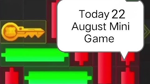 Today 22 August Mini Game Hamster Combat Puzzle solved #hamsterkombat #minigames #todayminigame