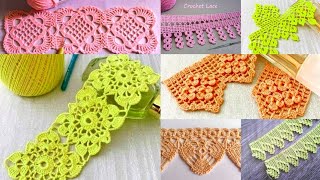 30+ Crochet Easy Lace Pattern- Amazing Crochet Lace Design - Craft And Art With Pib