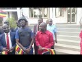 PRESIDENT NGA AGENDA ENANSANA MUNICIPALITY LABA ZAMBALI BULASIO MUKASA MAYOR KAANA KAMBATA BONA