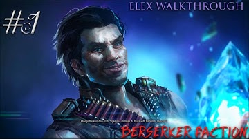 ELEX GAMEPLAY WALKTHROUGH PART 1 🏹BERSERKER FACTION GAMEPLAY - STATUS - OUTSIDER: QUESTS GALORE