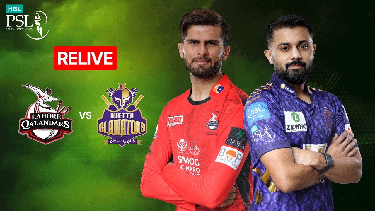 HBL PSL Relive – Quetta Gladiators vs Lahore Qalandars | Match 04